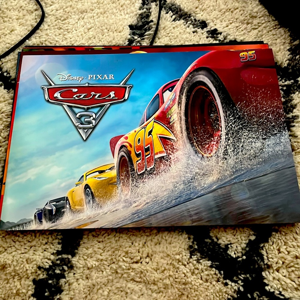 Disney Pixar cars 3  lithographs set